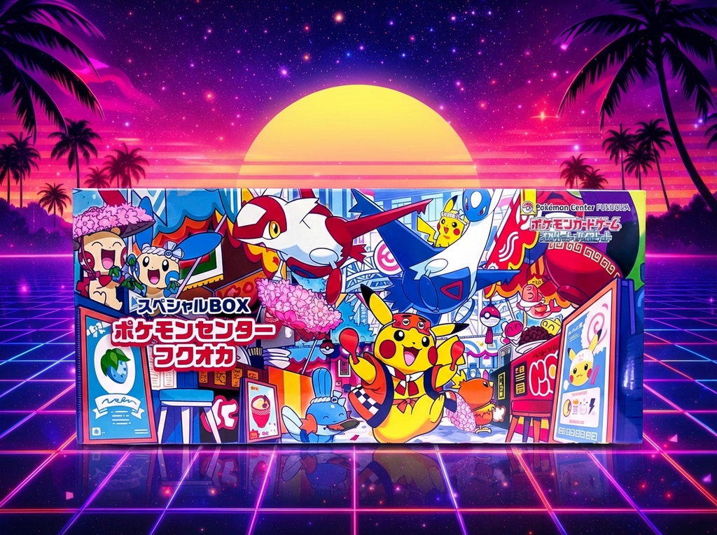 Fukuoka Pokemon Center Box