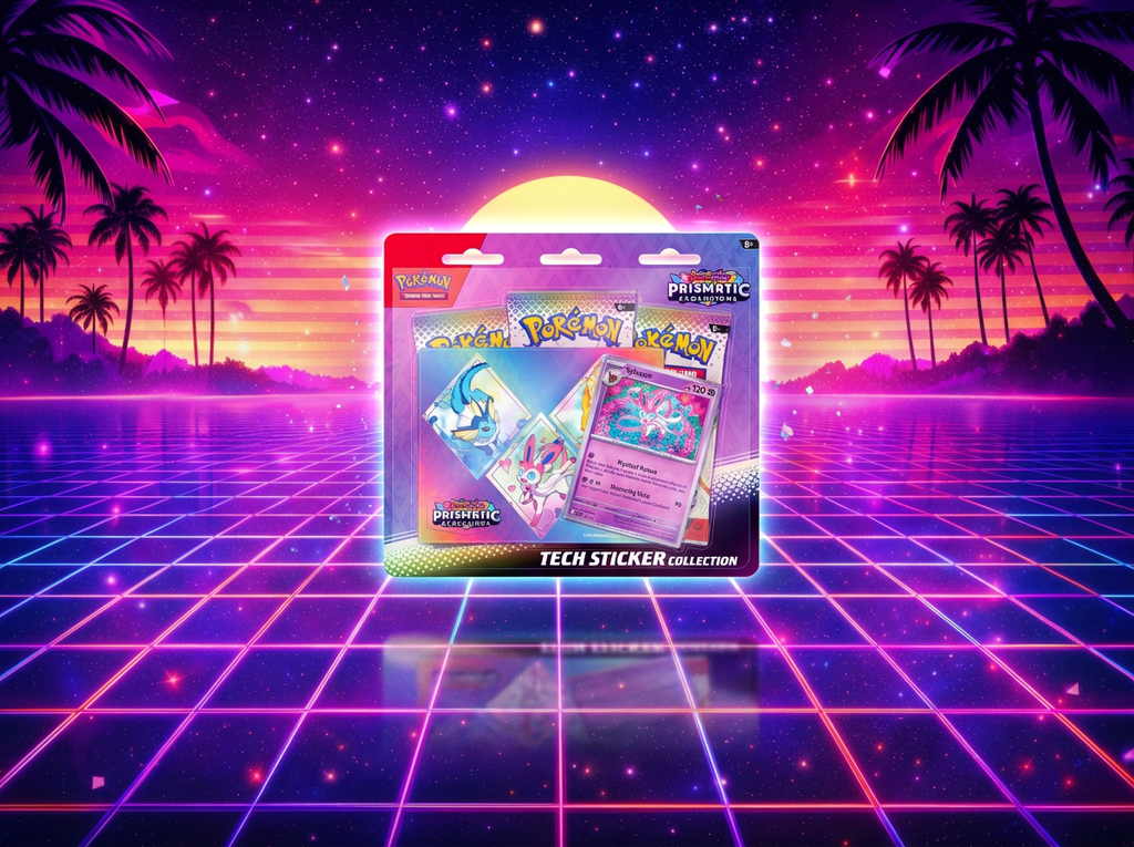 Prismatic Evolutions Tech Sticker
