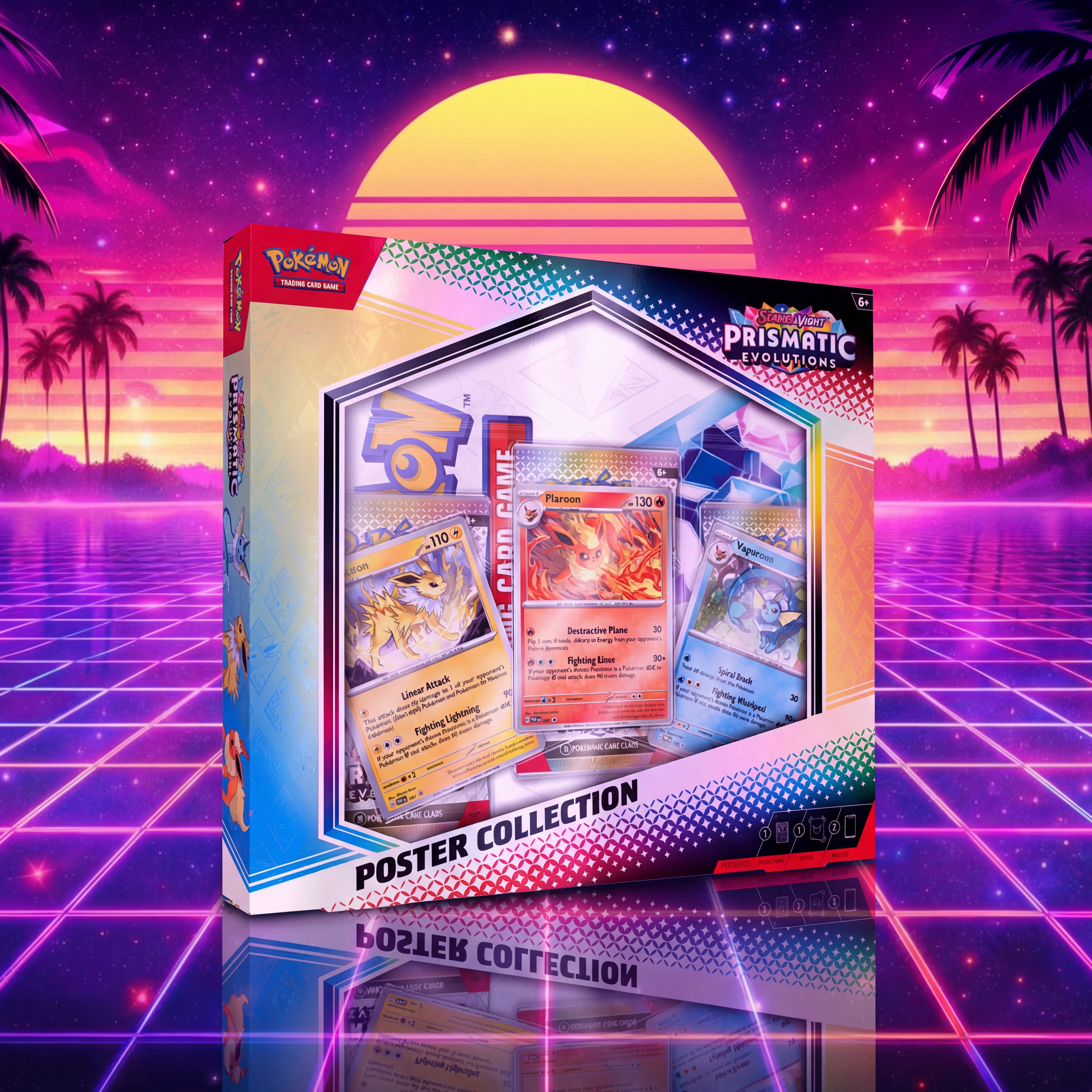 Prismatic Evolutions Poster Collection – Pokémon Collector Set – Chieff Pokeman